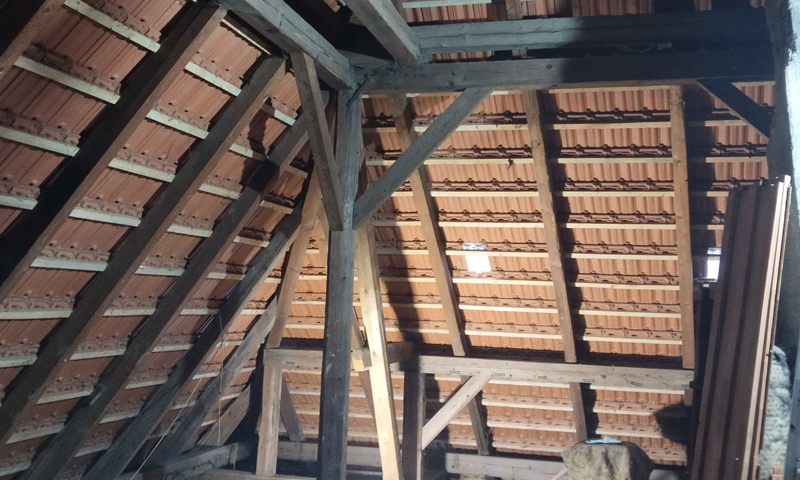 Impregnace vazníkových krovů komerční stavby