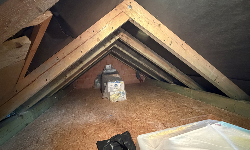 Lokální výměna degradovaného prvku krovu