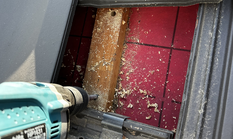 Impregnace krovu proti červotoči