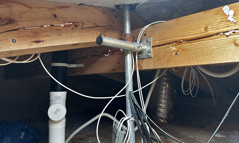 Sanace krovu a výměna poškozených částí