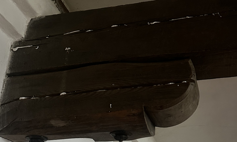 Impregnace dřevěné konstrukce střechy