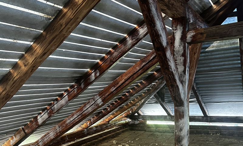 Ochrana krovů hospodářských budov