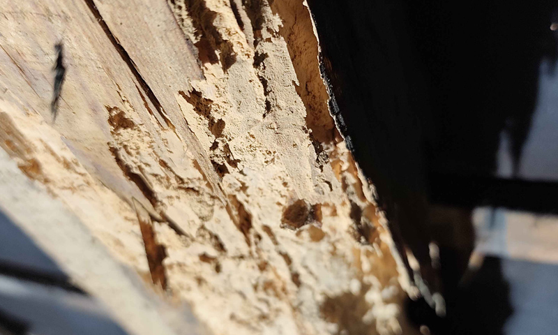 Oprava krovu v rámci sanace