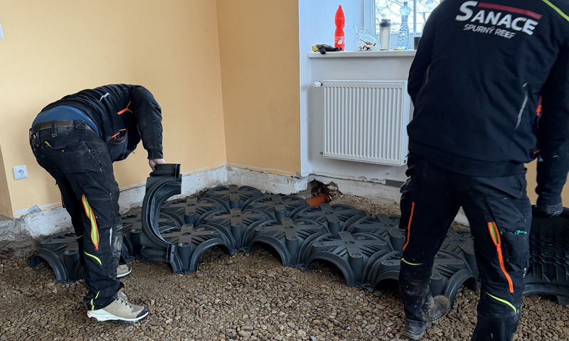 Systém provětrávaných podlah IGLU